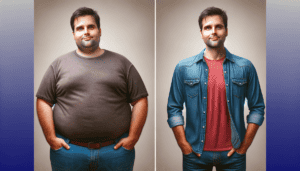 Man After Using Semaglutide